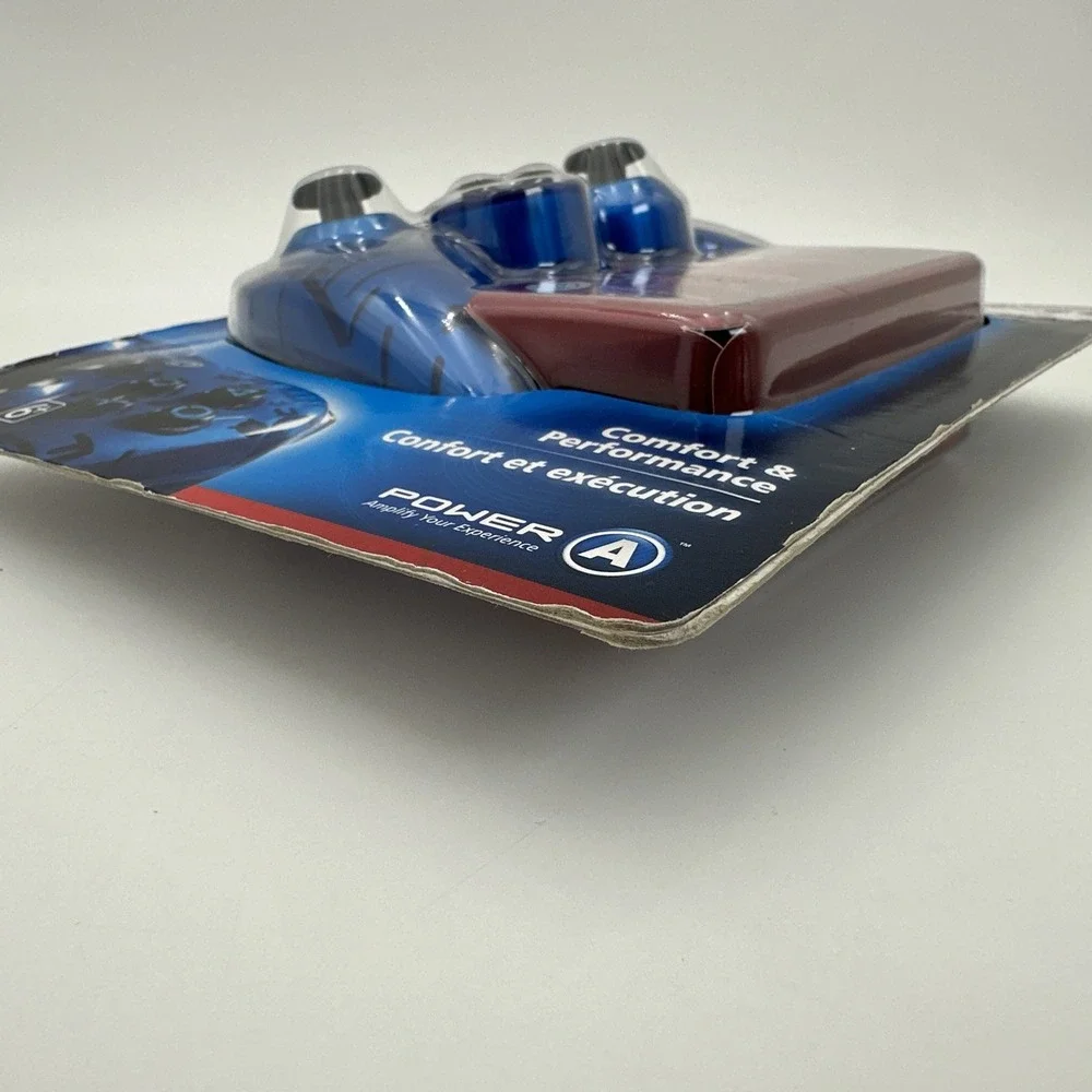 PowerA Mini Pro Elite Wireless Controller PS3 Blue Seal Packed USB Receiver New